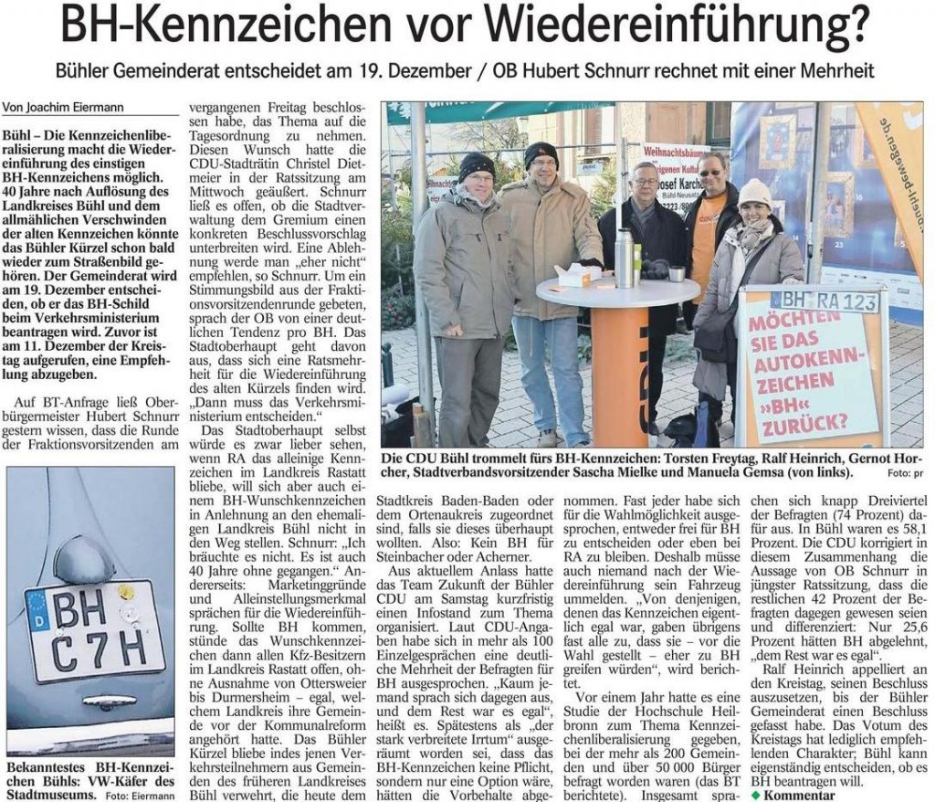 Badisches Tagblatt, 04.12.2012