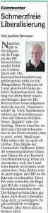 Badisches Tagblatt, 04.12.2012 - Kommentar von Joachim Eiermann  zum BH-Kennzeichen