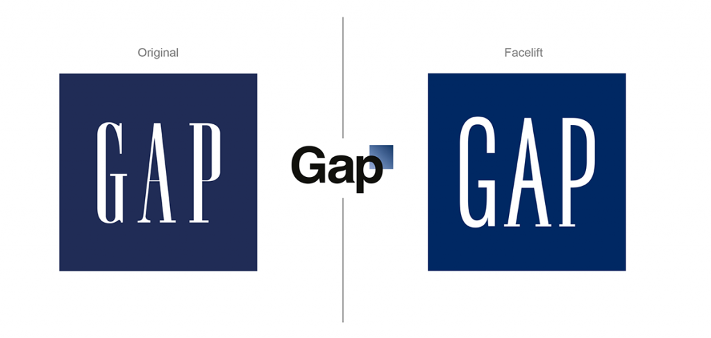 Gap Logo Facelift